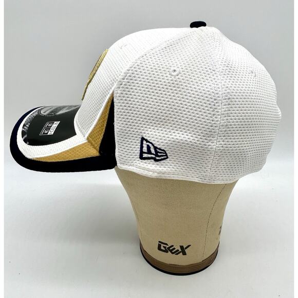 NEW ERA Los Angeles Rams 39THIRTY Stretch Flex Hat Cap Small-Medium White - Picture 8 of 13